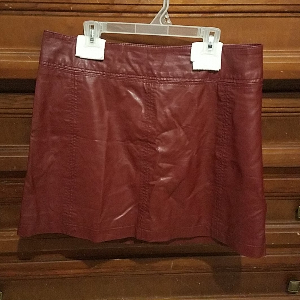 Red skirt